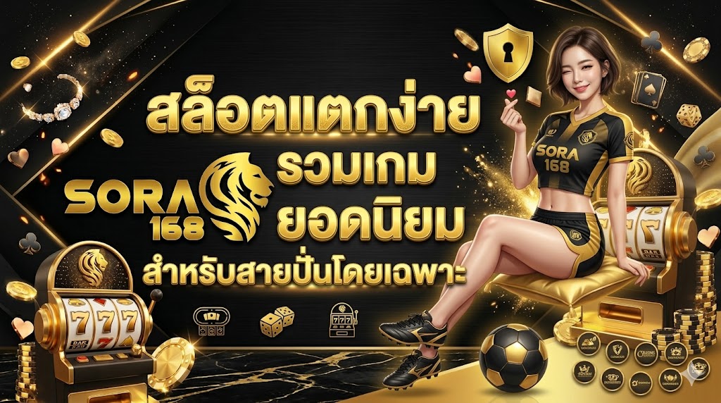 sora168 สล็อตแตกง่าย รวมเกม ยอดนิยม สำหรับสายปั่นโดยเฉพาะ